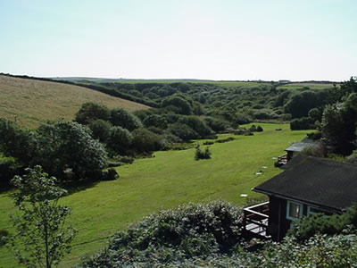 View from the verandah of our Pembrokeshire holiday home